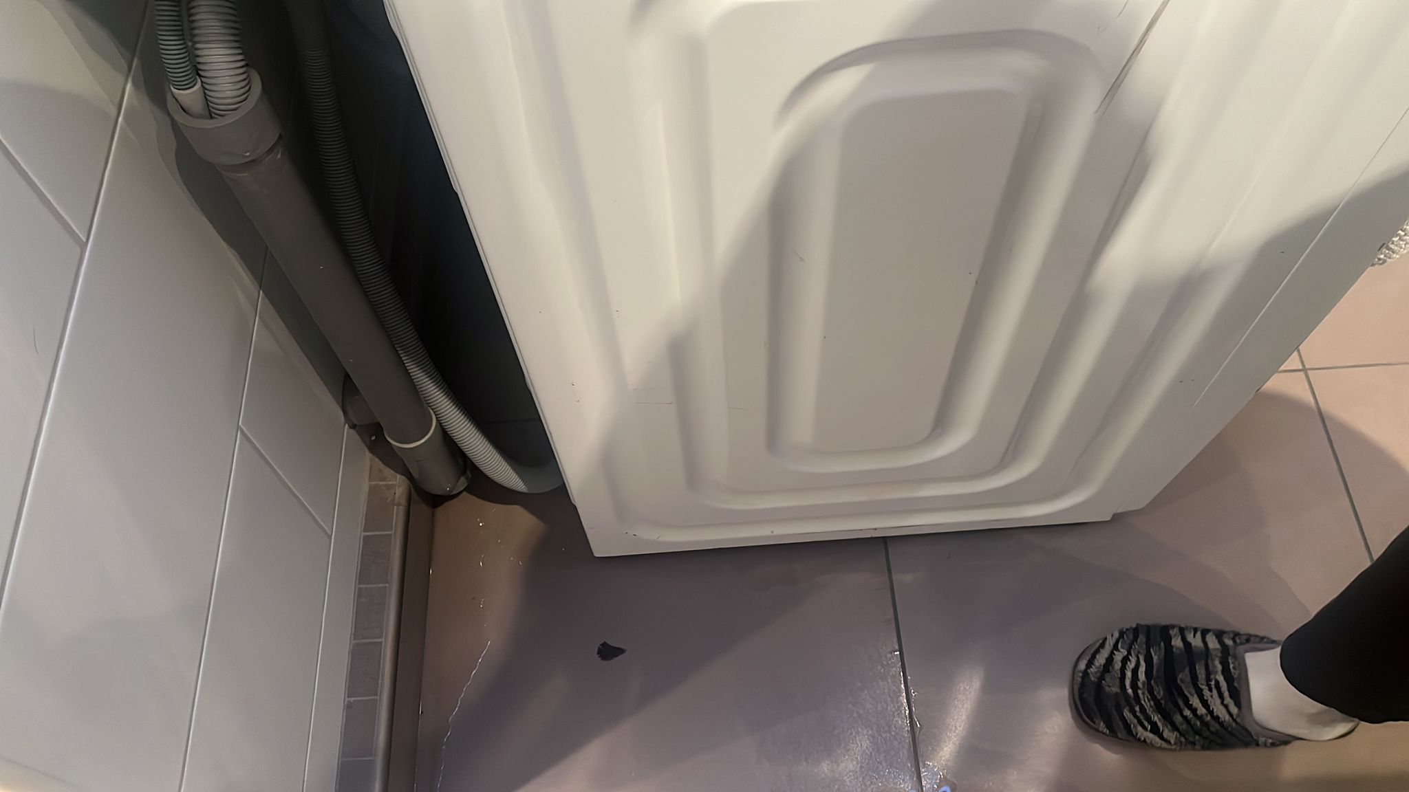 Afvoer wasmachine verstopping