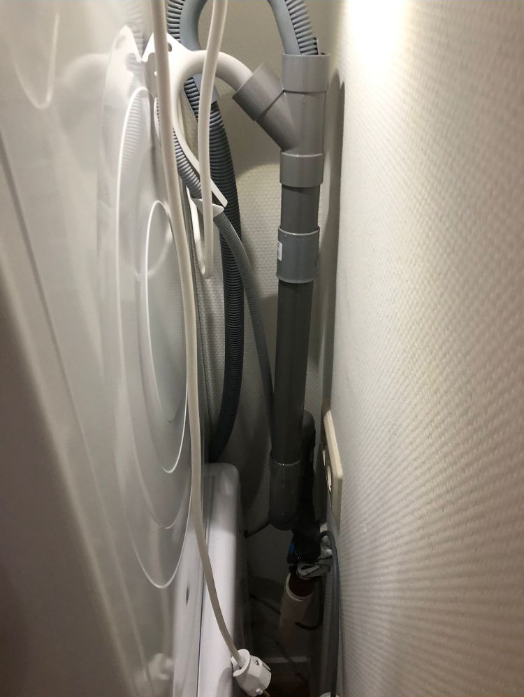 Verstopping afvoer wasmachine