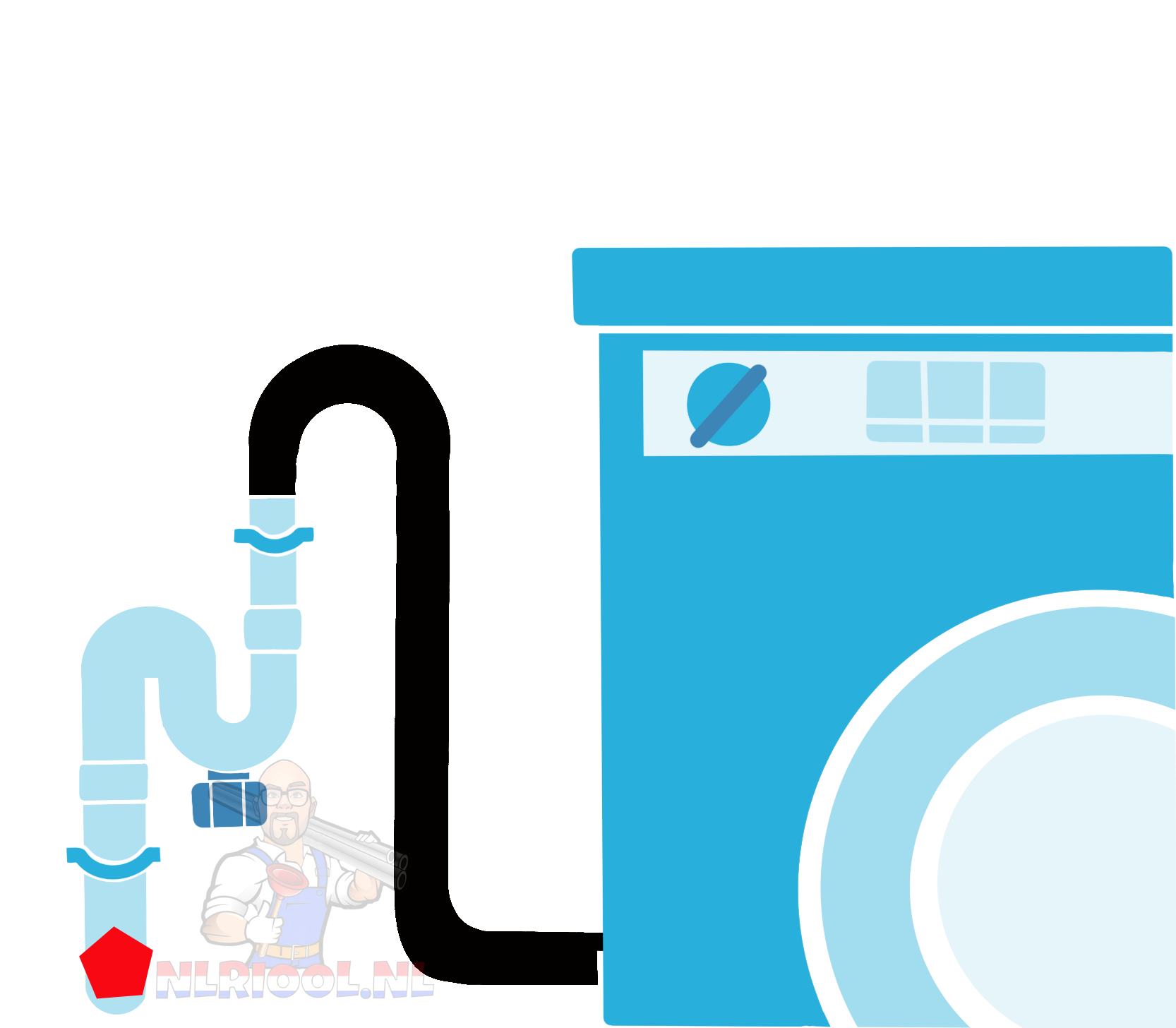Wasmachine Afvoer
